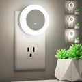 Dimmable LED night light two-pack with dusk-to-dawn sensor