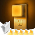 Non-dimmable LED night light two-pack with automatic dusk-to-dawn sensor