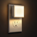 Non-dimmable LED night light two-pack with automatic dusk-to-dawn sensor