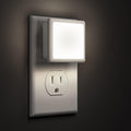 Non-dimmable LED night light two-pack with automatic dusk-to-dawn sensor