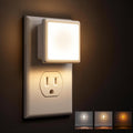 Non-dimmable LED night light two-pack with automatic dusk-to-dawn sensor
